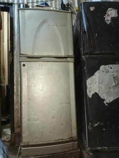 medium size fridge ha condition new ha