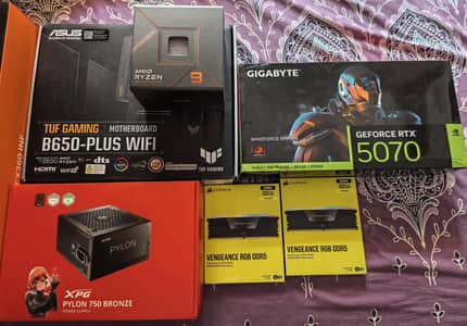 ryzen 9 7900x with rtx 5070