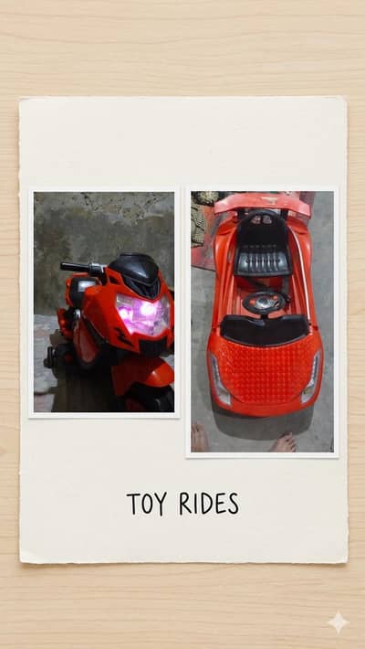 Kids Electric Bike & Car