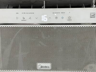 Midea 1 ton window Ac Touch Display
