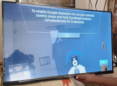 candy haier 32 smart Led Google Tv 2 years warranty with voice remote