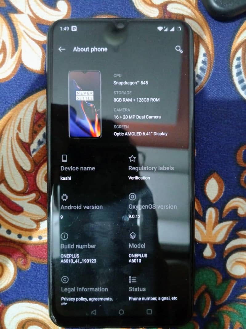 One Plus 6T 26000 4