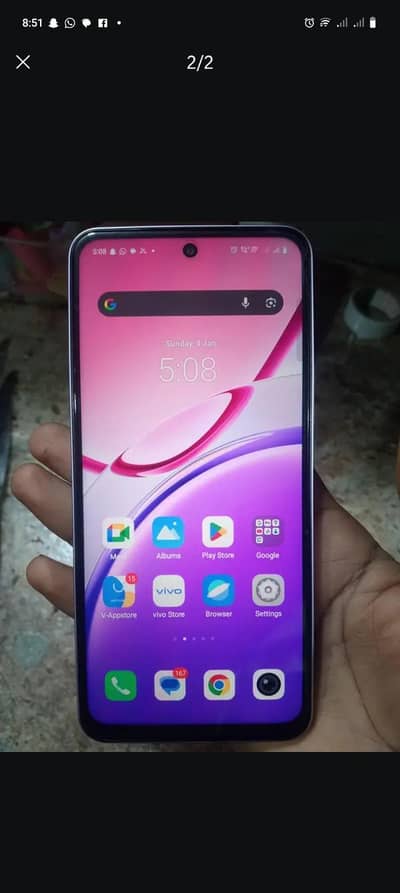 Vivo Y21D 6+6 ram 128 memory