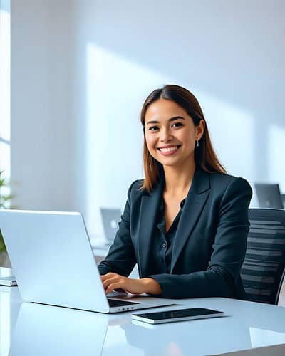 office girl