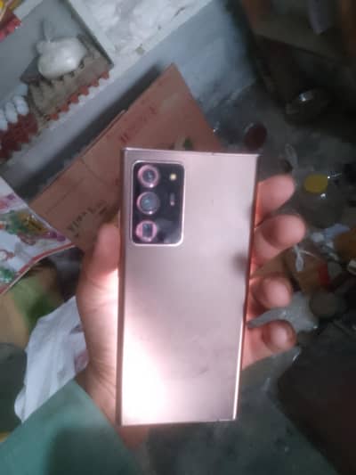 Samsung Mobile Note 20 Ultra 12gb 128gb lin Wala photo dekhlo