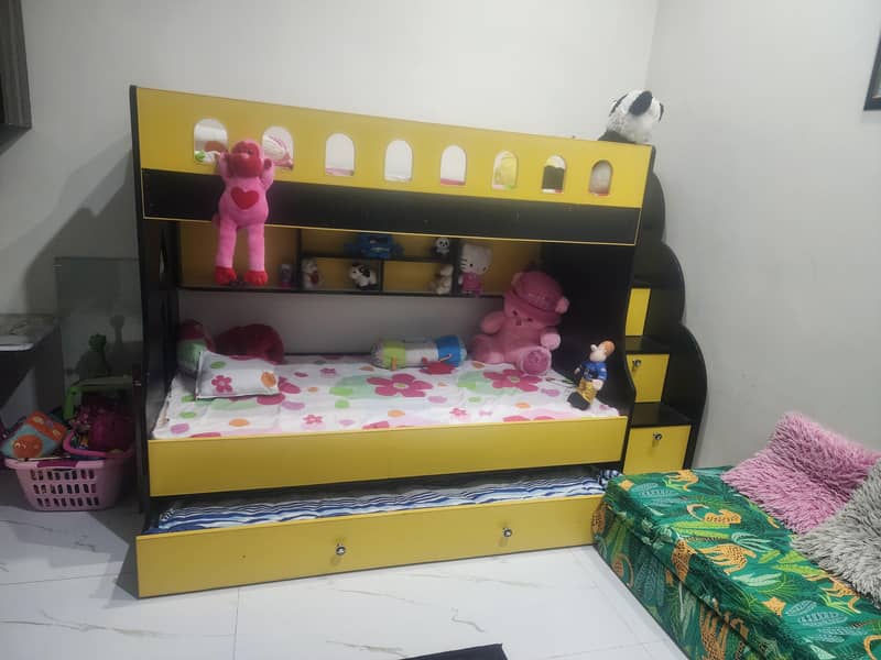 bunk bed triple bed 0