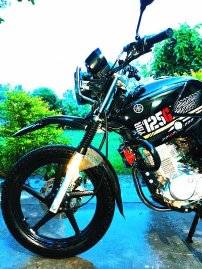 Yamaha Ybr 125G. 2022 model  8900Km driven