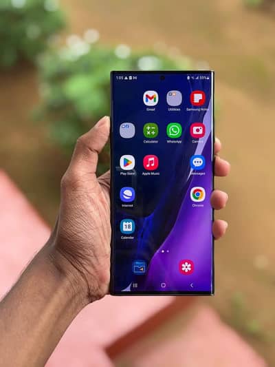 Note 20 ultra 12 -256 No Dot No Shed No line+ pta approved red ad