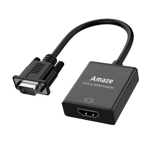 VGA TO HDMI ADAPTER WITH AUDIO Branded Product