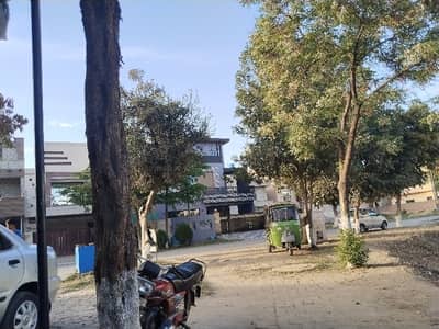 One Kanal Facing Park Plot For Sale In Iqbal Avenue 3 On Canal Road