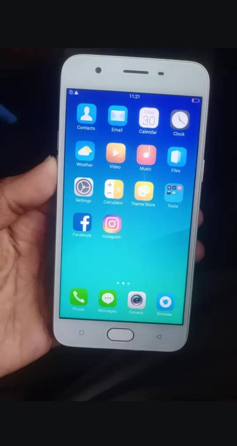 OPPO A57 4gb 64gb duall sim set with charger 0
