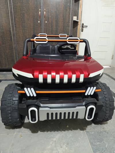 Electric Kids Jeep (Rubber Tires)