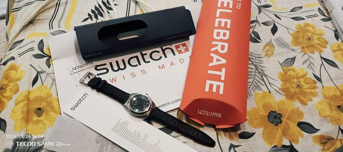 SWATCH PETITE SECONDE BLACK