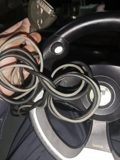 saitek R100 steering wheel