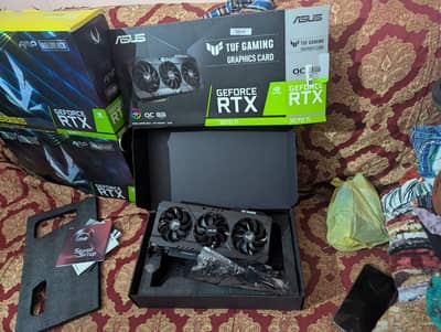 RTX 3070 Ti ASUS TUFF WITH BOX