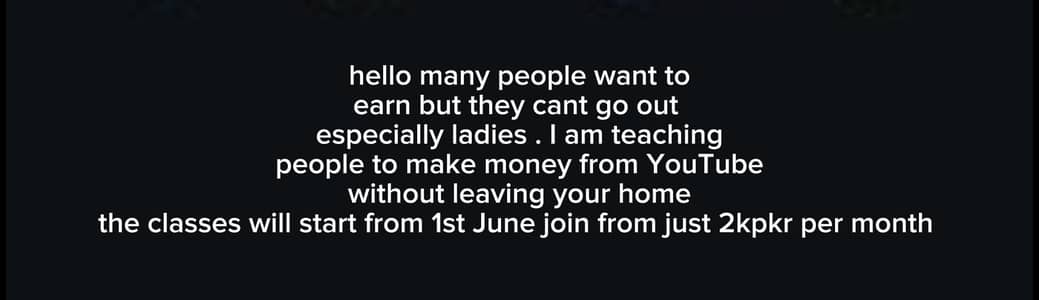 learn to Work from home and earn