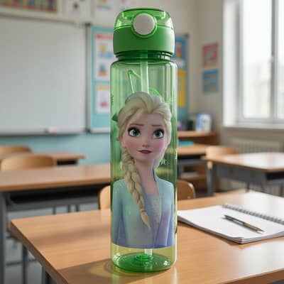 Cartoon Heroes Kids Water Bottle (TH0585-1) Only whatsapp