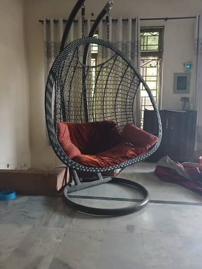 Swing rattan jhoola