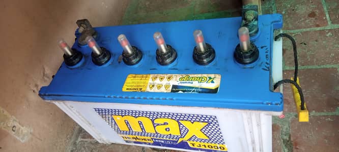 Max tubler battery
