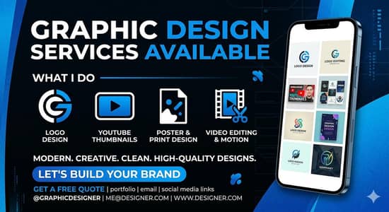 Urgent Graphic Design / Logo / Thumbnail | Fast Delivery