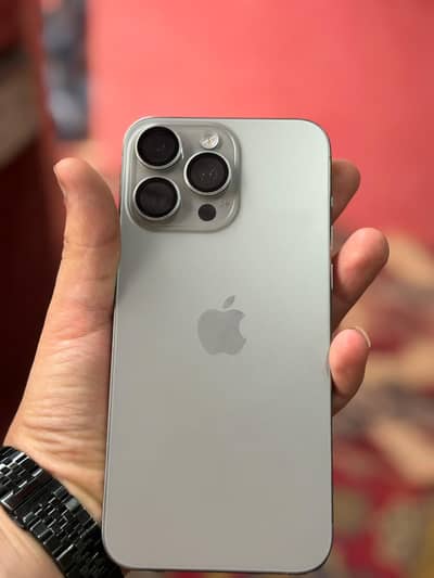 iPhone 15 pro max non pta 256gb 90% physical daul waterproof genuine