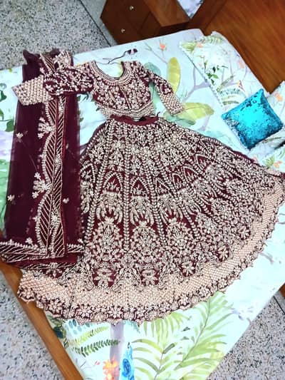 Heavy Hand Made Lahnga
