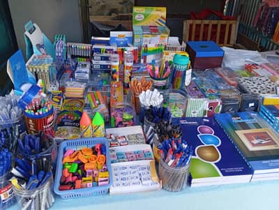 School stationary items