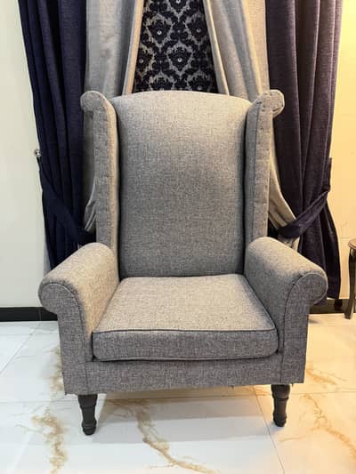 2 High back sofas