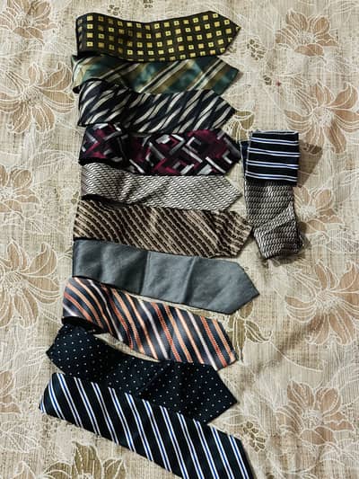 Ties all brand satin