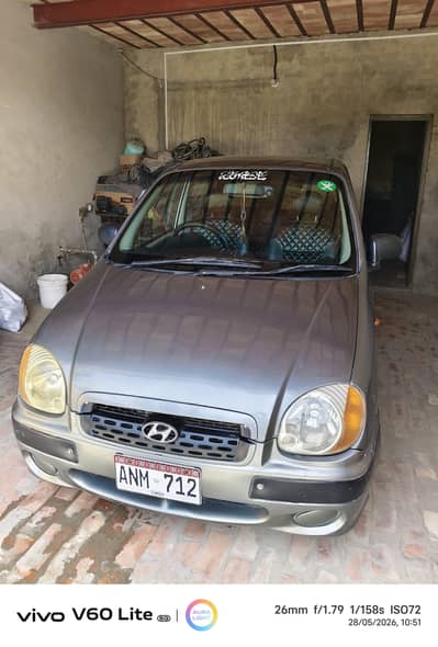 Hyundai santro original car chill ac heater on