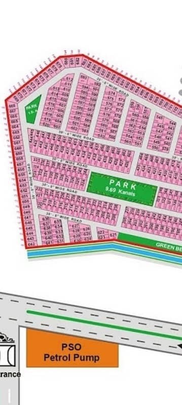 Near To Park Plot Available For Sale
