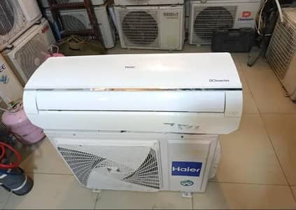 gree AC DC inverter 1.5 ton no open not reapier all ok