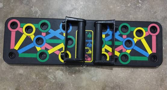 Foldable Color-Coded Push Up Board | Chest, Shoulder, Triceps Trainer