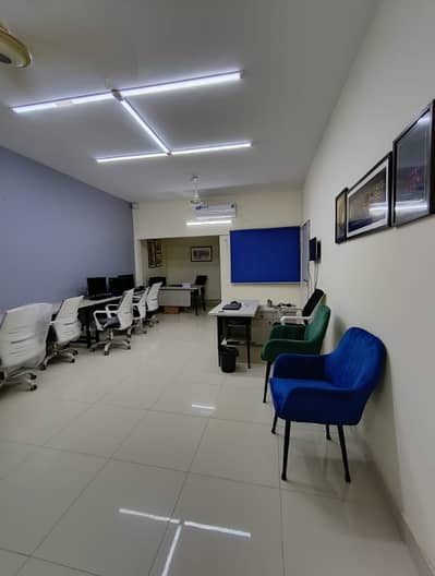 Full furnished first floor portion for rent 2100sqft in shahar e Faisal .
