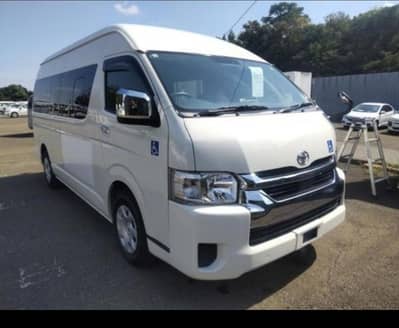 Rent A Car,Toyota hiace,Grand cabin,14 seater,hiroof,coaster,Apv