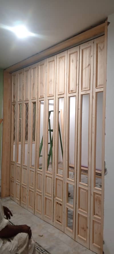 carpenter wood warks service woodden door wardrobe kitchen cabinet and