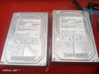 4tb 100% health ki 3 hardrives han 43000 ma  03248157418