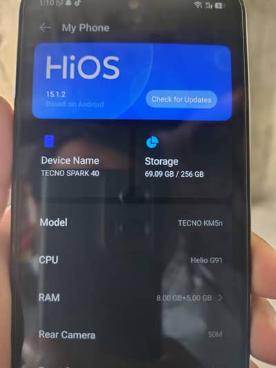Tecno spark 40