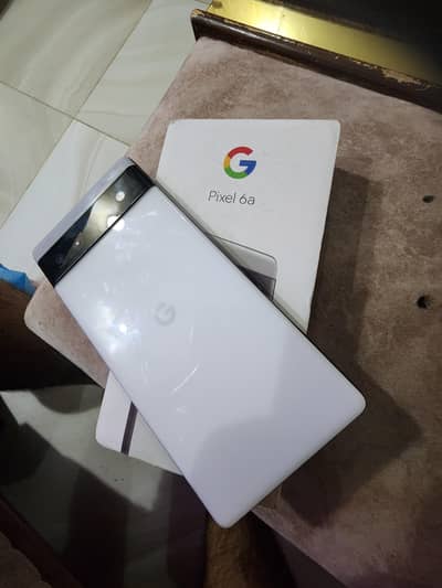 Google Pixel 6a orginal box white 6/128 10/9
