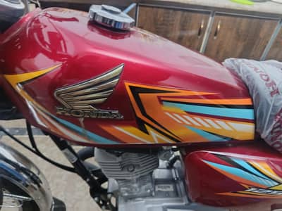 Honda cg 125 2026 modal Just 220 km run  (0309)(4145)(900)