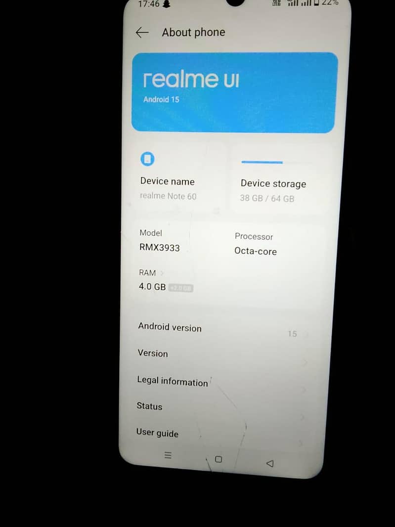 Realme Note 60 0
