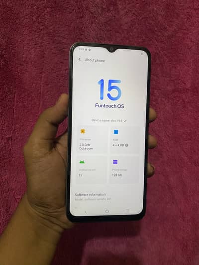vivo y18 4/128 with box