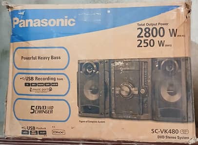 PANASONIC SC-VK 480 DVD Stereo System