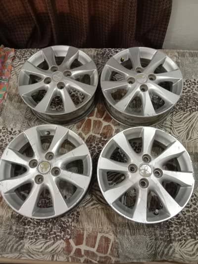 Mitsubishi original rims.
