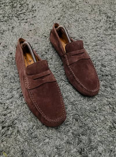 Original suade leather shoes