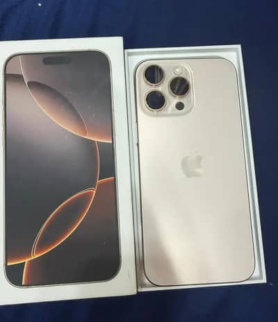 Apple iPhone 16 Pro Max Factory unlock 512Gb desert titanium