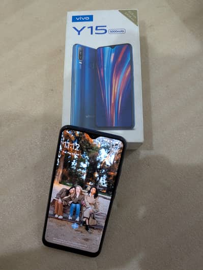 VIVO Y15  10/10 with box And charger