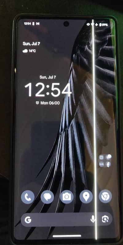 google pixle 7 pro only original panel