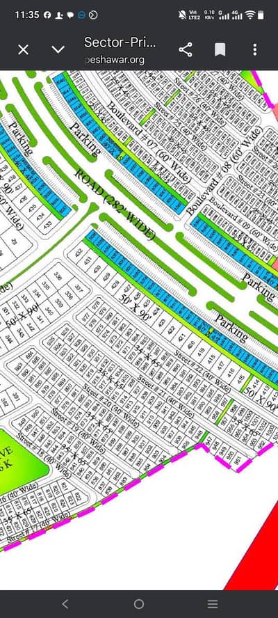 1 Kanal plot for sale sector C DHA PESHAWAR
