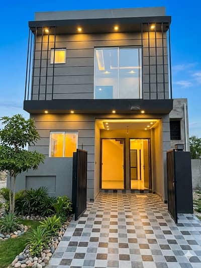 Brand New 3 Marla Designer House for Sale in E Block Al Kabir Town Phase 2 | Prime Location Near Ring Road